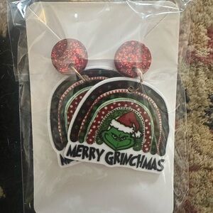 Festive Merry Grinchmas Earrings